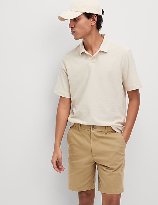 2pk Regular Fit Stretch Chino Shorts