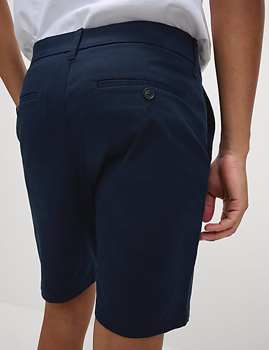 2pk Slim Fit Stretch Chino Shorts