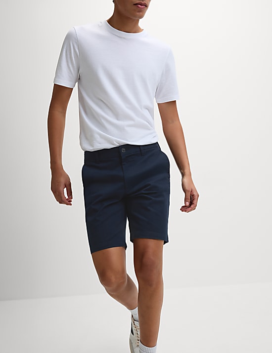 2pk Slim Fit Stretch Chino Shorts