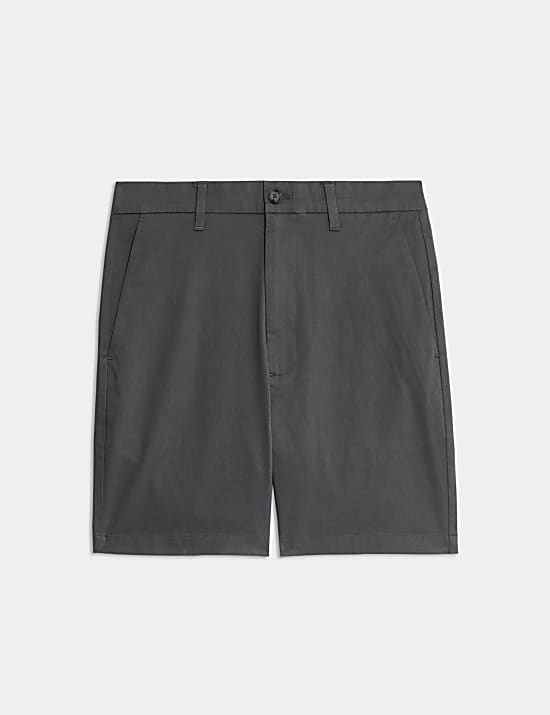 Regular Fit Stretch Chino Shorts
