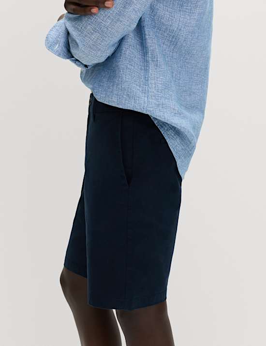 Regular Fit Stretch Chino Shorts