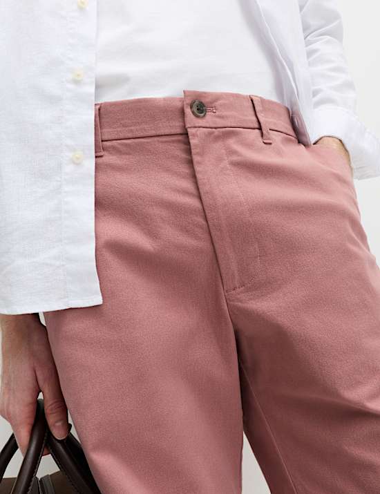 Celana Pendek Chino Elastis Regular Fit