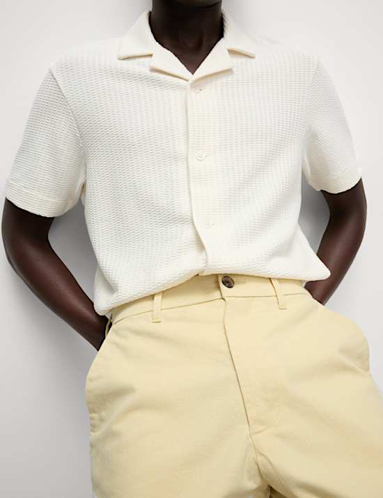 Regular Fit Stretch Chino Shorts