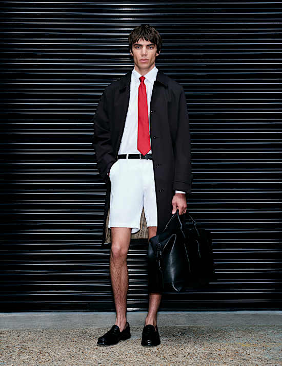 Regular Fit Stretch Chino Shorts