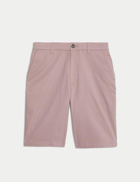 Regular Fit Stretch Chino Shorts