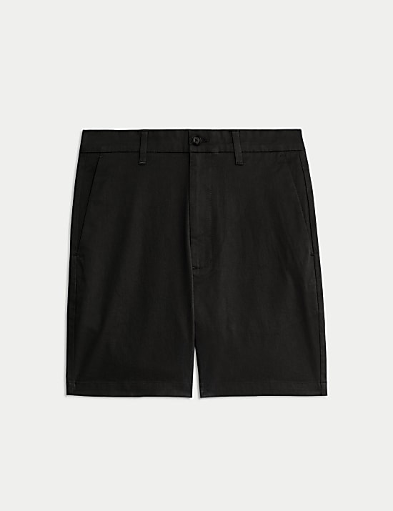 Regular Fit Stretch Chino Shorts