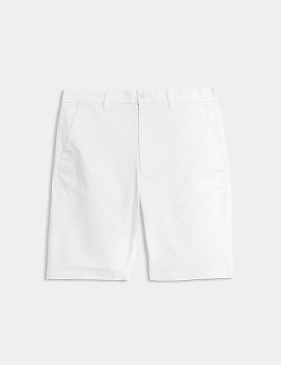 Regular Fit Stretch Chino Shorts