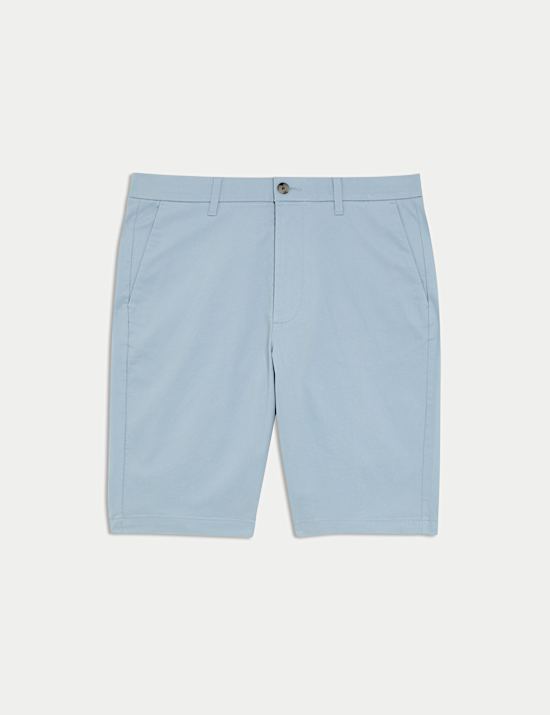 Slim Fit Stretch Chino Shorts