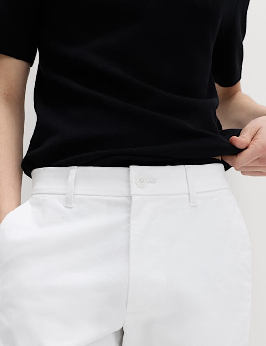 Slim Fit Stretch Chino Shorts