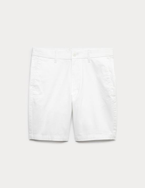 Slim Fit Stretch Chino Shorts