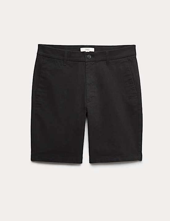 Slim Fit Stretch Chino Shorts