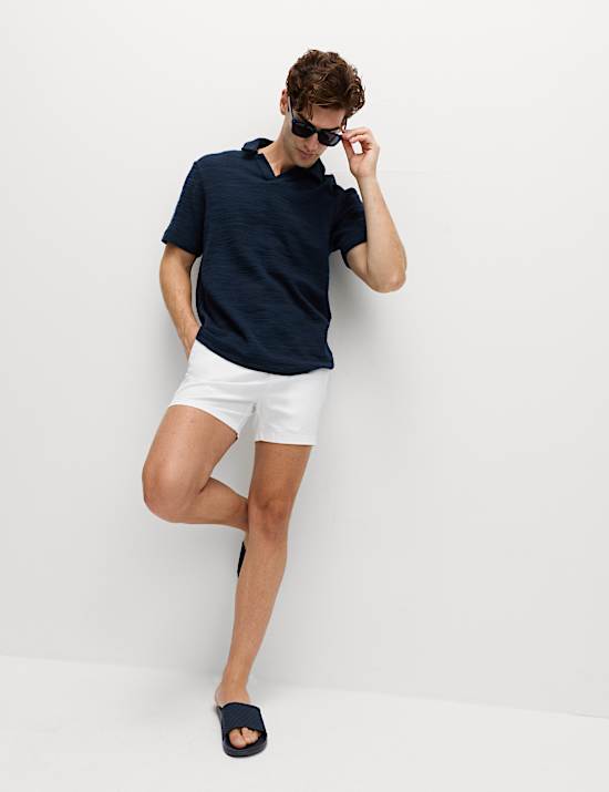 Slim Fit Stretch Chino Shorts