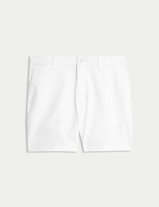Slim Fit Stretch Chino Shorts