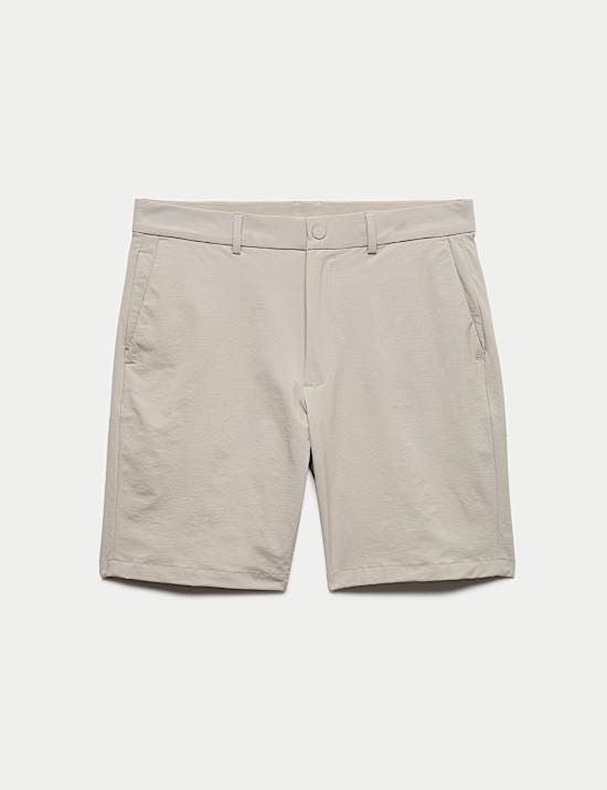 Performance Technical Stretch Denim Shorts