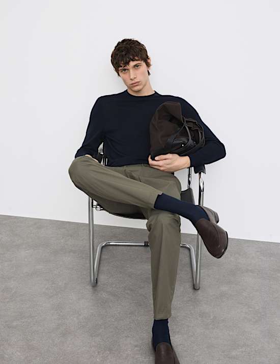 Chino ultra-l&eacute;ger coupe standard