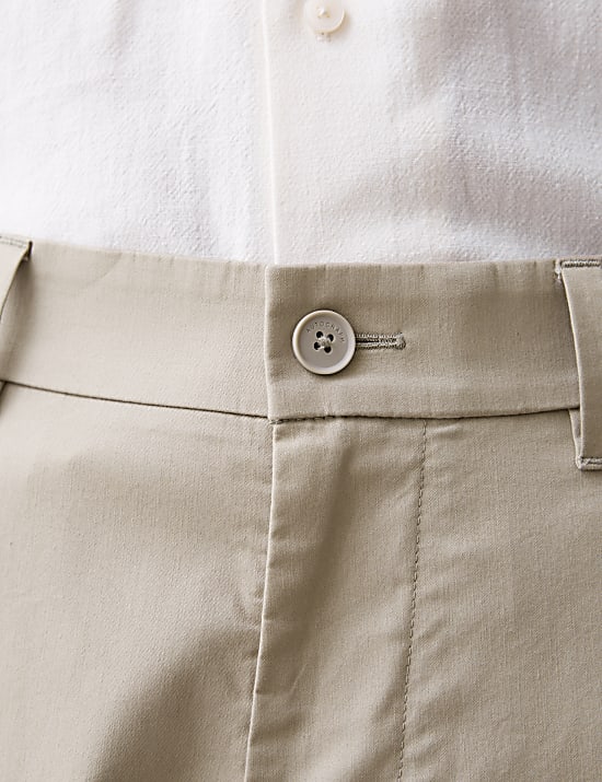 Pantalon chino coupe large ultra-l&eacute;ger
