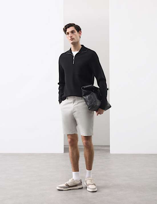 Regular Fit Super Lightweight Chino Shorts