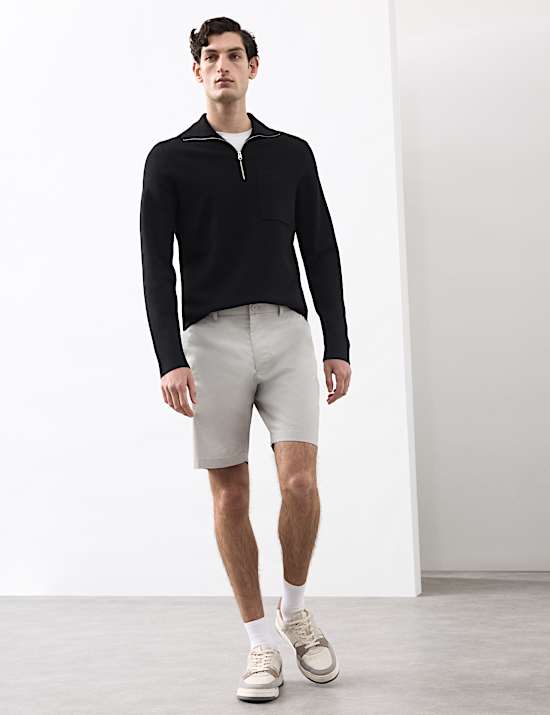 Regular Fit Super Lightweight Chino Shorts