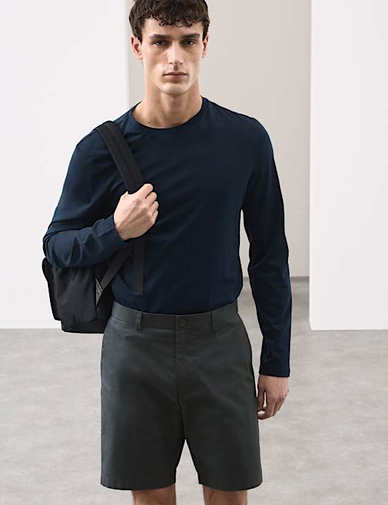 Regular Fit Super Lightweight Chino Shorts