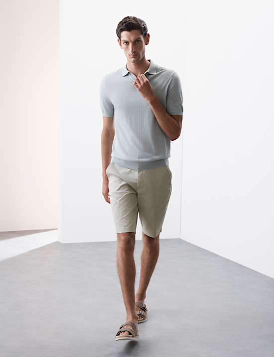 Slim Fit Super Lightweight Chino Shorts
