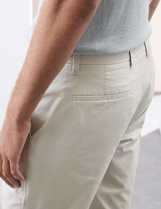 Slim Fit Super Lightweight Chino Shorts