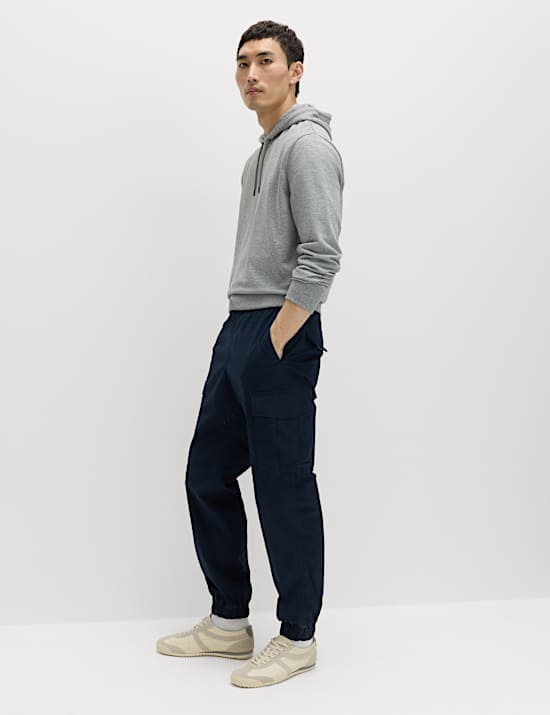 Slim Fit Ripstop Cargo Trousers