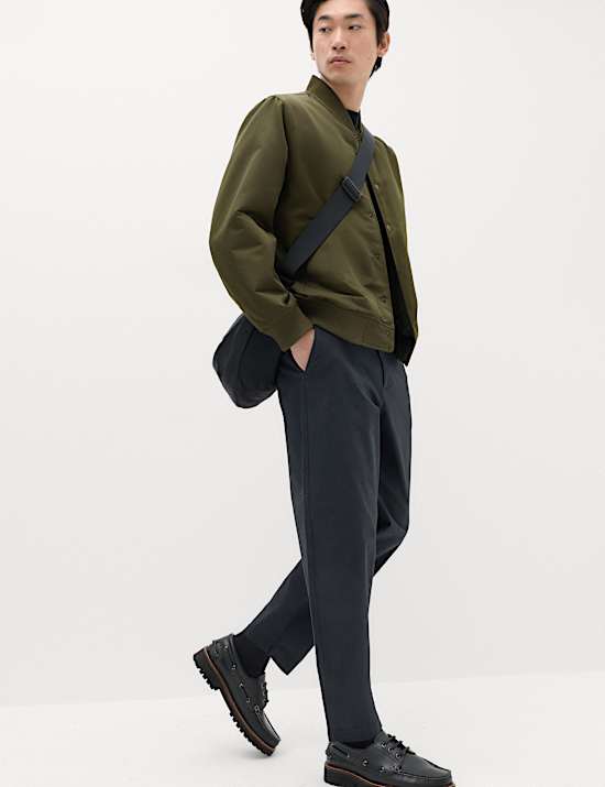 Barrel Fit Stretch Chinos