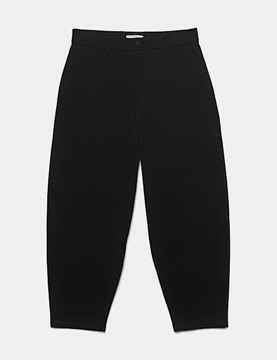 Barrel Fit Stretch Chinos