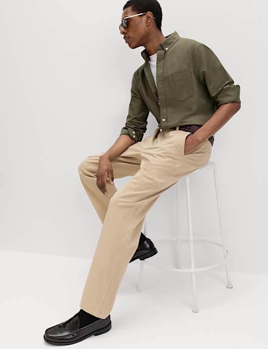 De ultieme regular-fit chino