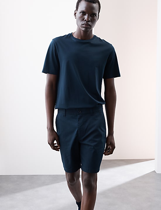 2pk Slim Fit Lightweight Chino Shorts