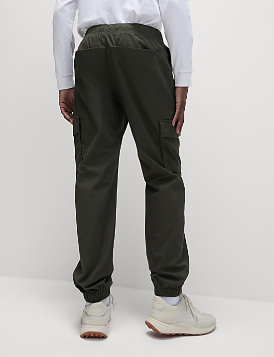 Elasticated Waist Ripstop Cargo Trousers