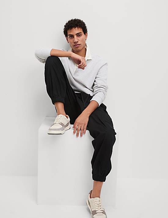 Slim Fit Ripstop Cargo Trousers