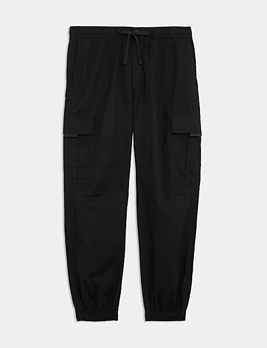 Slim Fit Ripstop Cargo Trousers