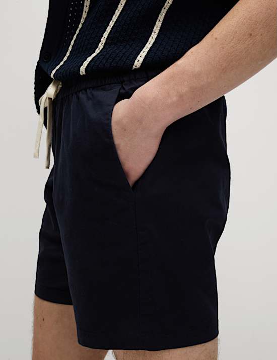 Elasticated Waist Shorter Shorts
