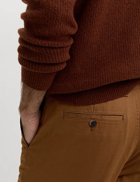 Regular Fit Twill Chinos
