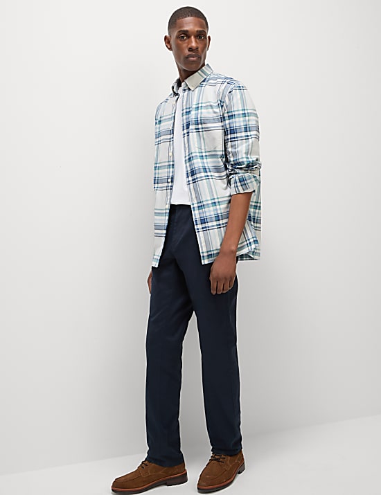 Regular Fit Twill Chinos