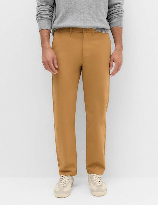 Regular Fit Twill Chinos