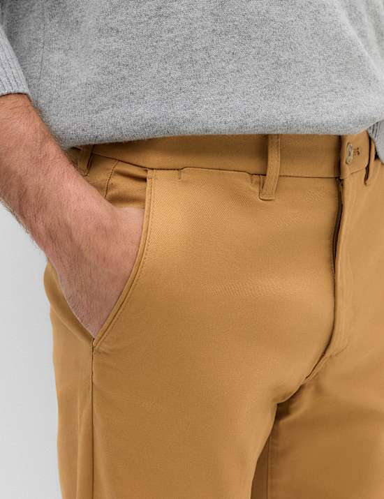 Regular Fit Twill Chinos