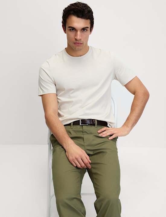 Regular Fit Heritage Twill Chinos