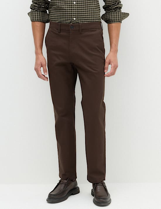 Regular Fit Twill Chinos