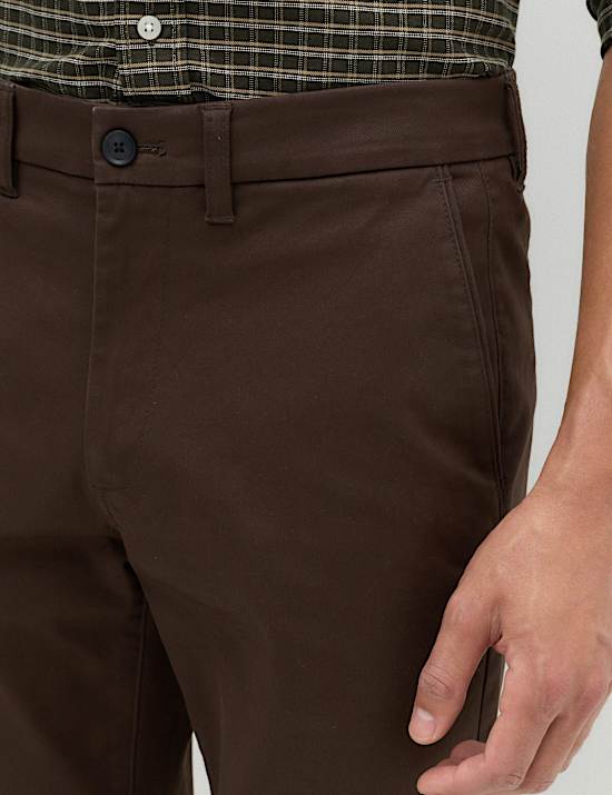 Regular Fit Twill Chinos
