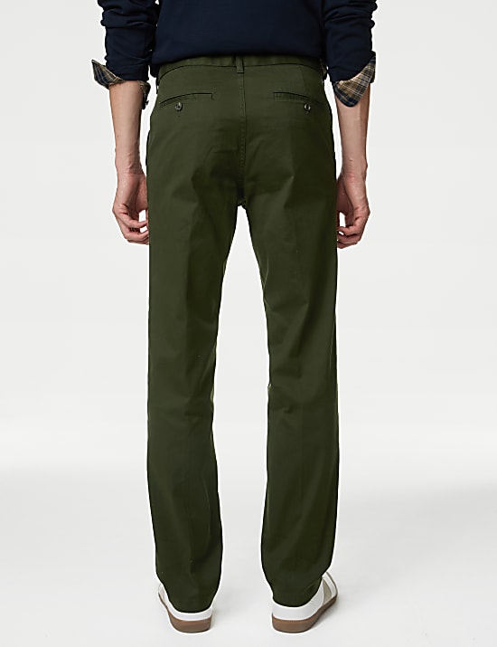 Regular Fit Twill Chinos