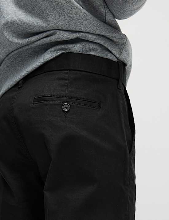 Regular Fit Twill Chinos