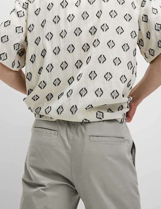 Tapered Fit Lightweight Trousers