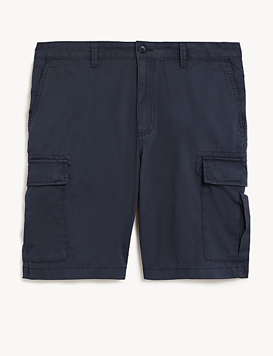 Pure Cotton Cargo Shorts