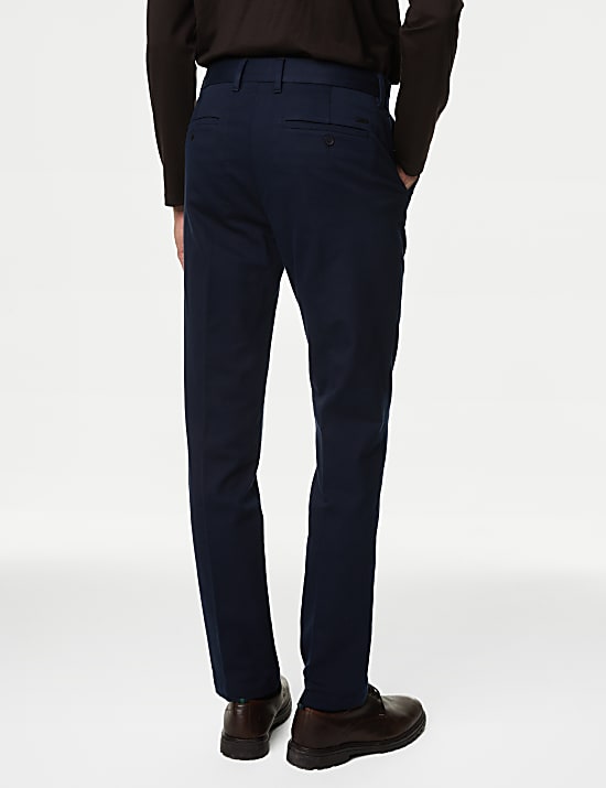 Chinos regular italianos el&aacute;sticos