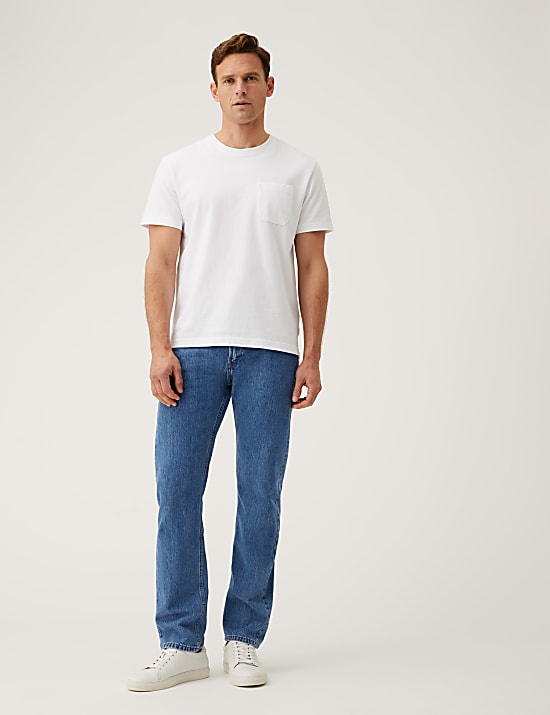 Big & Tall Straight Fit Pure Cotton Jeans