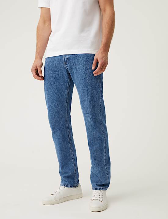 Big & Tall Straight Fit Pure Cotton Jeans