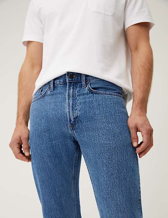 Big & Tall Straight Fit Pure Cotton Jeans