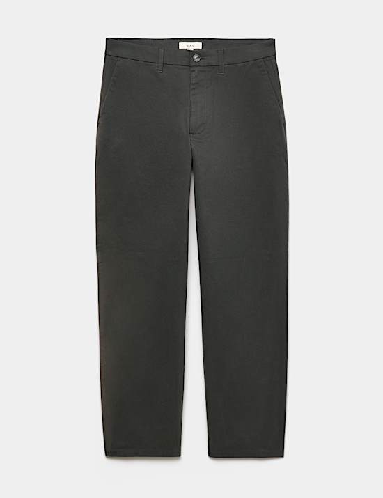 Loose Fit Stretch Chinos